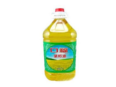 5L口福純香菜籽油配送